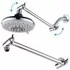 HotelSpa 0.5-in Chrome Shower Shower Arm Mount 2 HotelSpa 0.5-in Chrome Shower Shower Arm Mount -Bath and Faucet shop 786696011161 07890591 1800x1800