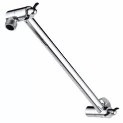 HotelSpa 0.5-in Chrome Shower Shower Arm Mount -Bath and Faucet shop 786696011161xl 1800x1800