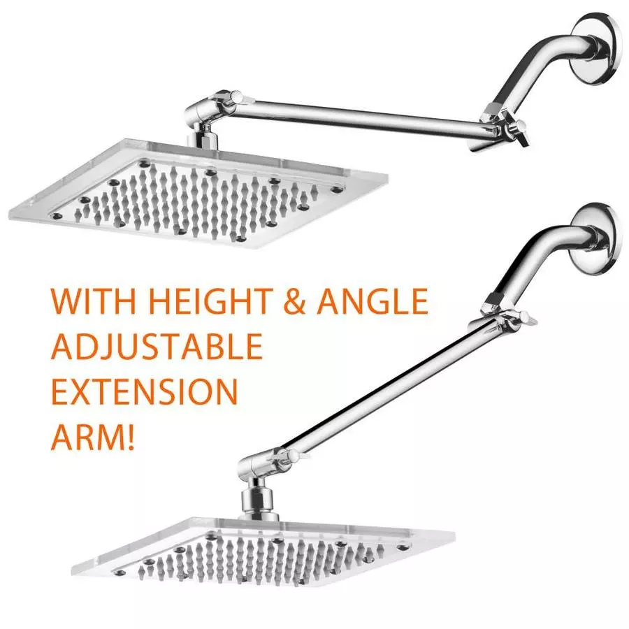 HotelSpa Chrome 1-Spray Rain Shower Head 2.5-GPM (9.5-LPM) 5 HotelSpa Chrome 1-Spray Rain Shower Head 2.5-GPM (9.5-LPM) - Image 3