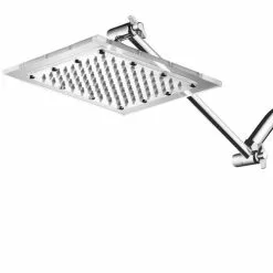 HotelSpa Chrome 1-Spray Rain Shower Head 2.5-GPM (9.5-LPM) 13 HotelSpa Chrome 1-Spray Rain Shower Head 2.5-GPM (9.5-LPM) -Bath and Faucet shop 786696016777xl 1800x1800