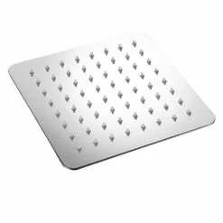 HotelSpa Chrome 1-Spray Rain Shower Head 2.5-GPM (9.5-LPM) -Bath and Faucet shop 786696016784xl 1800x1800