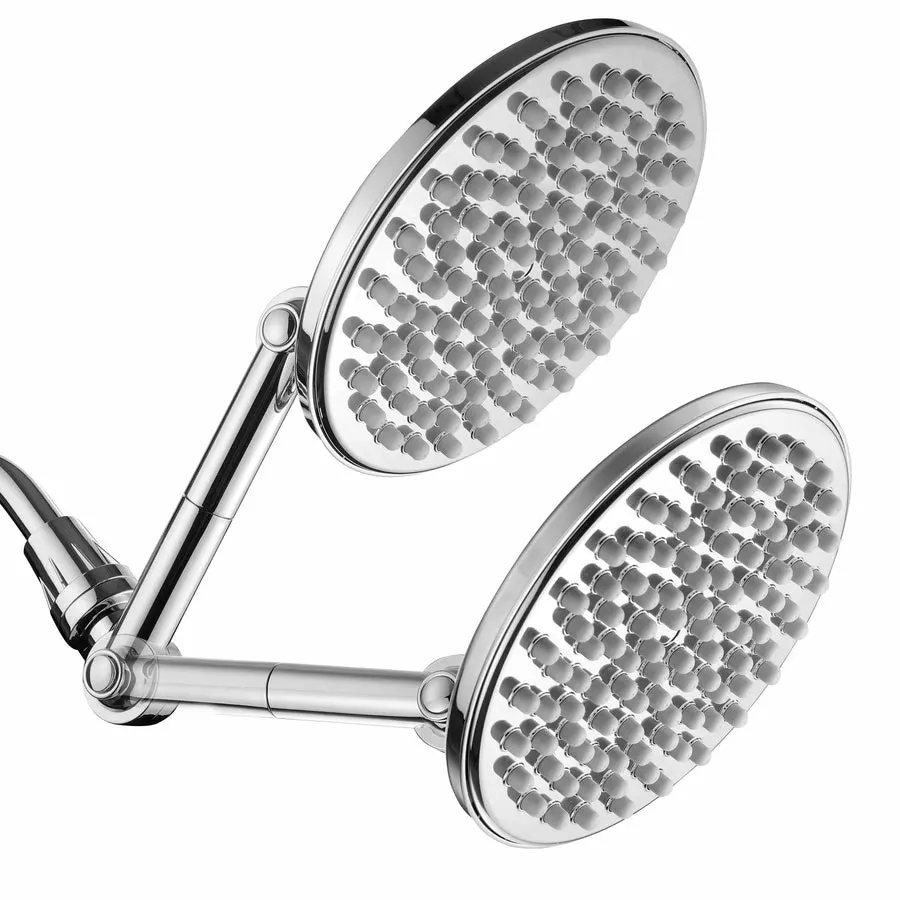 HotelSpa High Pressure Chrome 1-Spray Rain Shower Head 2.5-GPM (9.5-LPM) 10 HotelSpa High Pressure Chrome 1-Spray Rain Shower Head 2.5-GPM (9.5-LPM) - Image 8