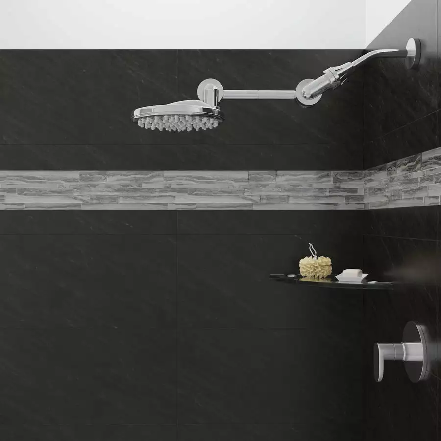 HotelSpa High Pressure Chrome 1-Spray Rain Shower Head 2.5-GPM (9.5-LPM) 4 HotelSpa High Pressure Chrome 1-Spray Rain Shower Head 2.5-GPM (9.5-LPM) - Image 2