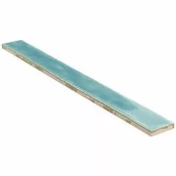 Bond Tile Capetown Turquoise 2 In. X 20 In. Polished Ceramic Wall Tile (20 Pieces 5.38 Sq. Ft. / Box) -Bath and Faucet shop 7869100b 3854 4a1e b293 8f3dbcda9066.5004eb0004a459d6b0c579c61a86b9d5 1800x1800
