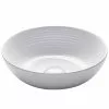 KRAUS Viva 13 In. Round Porcelain Ceramic Vessel Sink In White