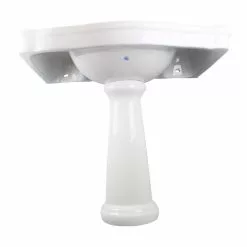 In Stock Hardwarestore Delivery Darbyshire 33-1/2 In. Pedestal Combo Bathroom Sink In White With Overflow -Bath and Faucet shop 78c65122b8a227a7f69b1a7514aec975 1800x1800