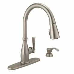In Stock Hardwarestore Delivery Charmaine Single-Handle Pull-Down Sprayer Kitchen Faucet With Touch2O And ShieldSpray Technologies In Venetian Bronze -Bath and Faucet shop 7927f7a7755161ea47efa263703d6e60 1800x1800