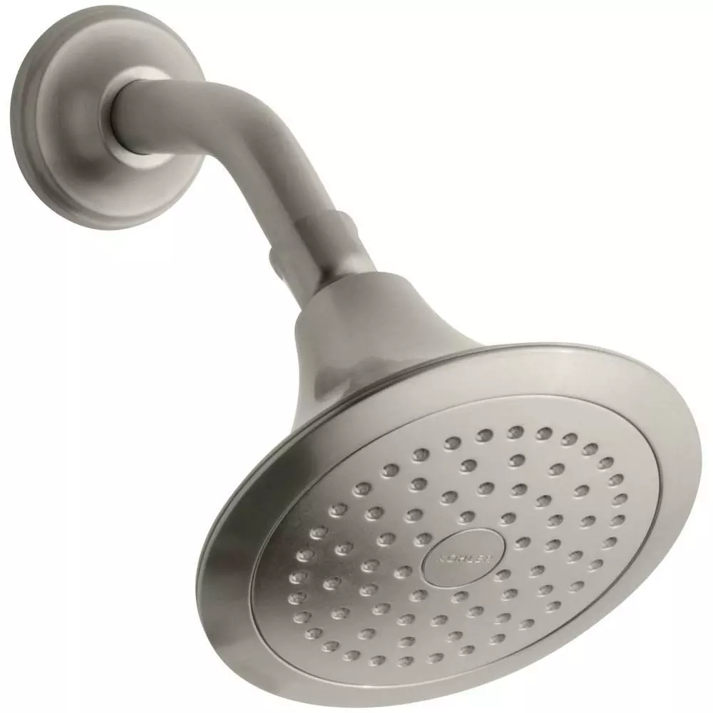 In Stock Hardwarestore Delivery Forte 1-Spray 5.5 In. Single Wall Mount Fixed Shower Head In Polished Chrome 6 In Stock Hardwarestore Delivery Forte 1-Spray 5.5 In. Single Wall Mount Fixed Shower Head In Polished Chrome - Image 4