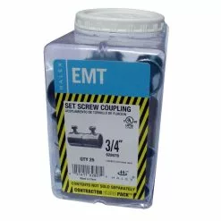In Stock Hardwarestore Delivery 3/4 In. Electrical Metallic Tube (EMT) Set-Screw Coupling (25 Pack) -Bath and Faucet shop 7a8e070caebe1b37251da6d4aea6054e 1800x1800