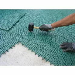 In Stock Hardwarestore Delivery Black Regenerated 22 In. X 22 In. Polypropylene Interlocking Floor Mat System (Set Of 12 Tiles) -Bath and Faucet shop 7c701277c2e4a8cf28fa9f2174bc6ec4 4cd74f0d 1dcf 49f2 a86c 0faffe07be63 1800x1800