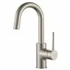 In Stock Hardwarestore Delivery Oletto Single-Handle Kitchen Bar Faucet In Spot-Free Stainless Steel