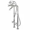 In Stock Hardwarestore Delivery Traditional 3-Handle Claw Foot Freestanding Tub Faucet With Handshower Combo Set In Chrome -Bath and Faucet shop 7d3deac5d7634a46c7578492061b315a 1800x1800