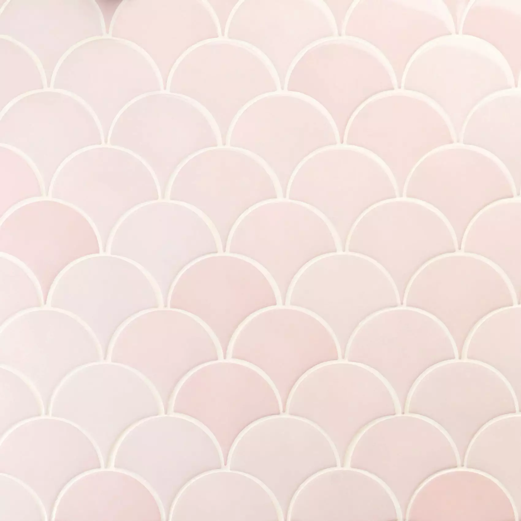 Bond Tile Riptide Rose 2.44 In. X 5 In. Fish Scale Polished Ceramic Wall Tile (48 Pieces 4.06 Sq. Ft. / Case) 8 Bond Tile Riptide Rose 2.44 In. X 5 In. Fish Scale Polished Ceramic Wall Tile (48 Pieces 4.06 Sq. Ft. / Case) - Image 6