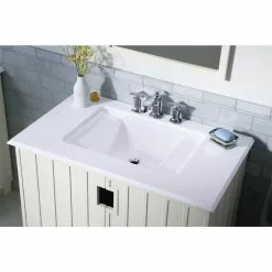 KOHLER Ledges Undermount Cast Iron Bathroom Sink In White With Overflow Drain -Bath and Faucet shop 7e8b9b720612da62ed981c54ed505b5c 1800x1800