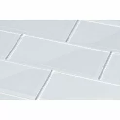 Giorbello Cool White 3 In. X 6 In. X 8mm Glass Subway Wall Tile (5.5 Sq. Ft./Case) 54 Giorbello Cool White 3 In. X 6 In. X 8mm Glass Subway Wall Tile (5.5 Sq. Ft./Case) -Bath and Faucet shop 7e9a05737ebed19dc9842251165a63c5 65a45e12 fdd7 461c b601 094a9c66655f 1800x1800