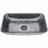 VIGO Titanium Handmade Glass Rectangle Vessel Bathroom Sink In Slate Grey -Bath and Faucet shop 7ee923937d3bff182646d0f88f6a0f87 1800x1800