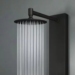 In Stock Hardwarestore Delivery Elling-Ton 59 In. 4-Jet High Pressure Shower System With Fixed Rainhead And Handheld Dual Shower In Matte Black -Bath and Faucet shop 7fe2ddca2809300a6a2900446d043eca 1800x1800