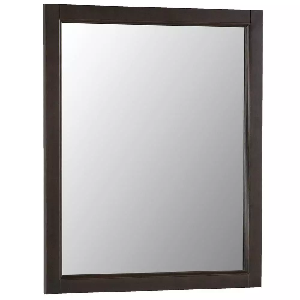 In Stock Hardwarestore Delivery Northwood 26 In. X 31 In. Wood Framed Wall Mirror In Dusk 4 In Stock Hardwarestore Delivery Northwood 26 In. X 31 In. Wood Framed Wall Mirror In Dusk - Image 2