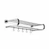 WS Bath Collections Napie Polished Chrome Rack Towel Bar (Common: 26-in; Actual: 27.6-in)
