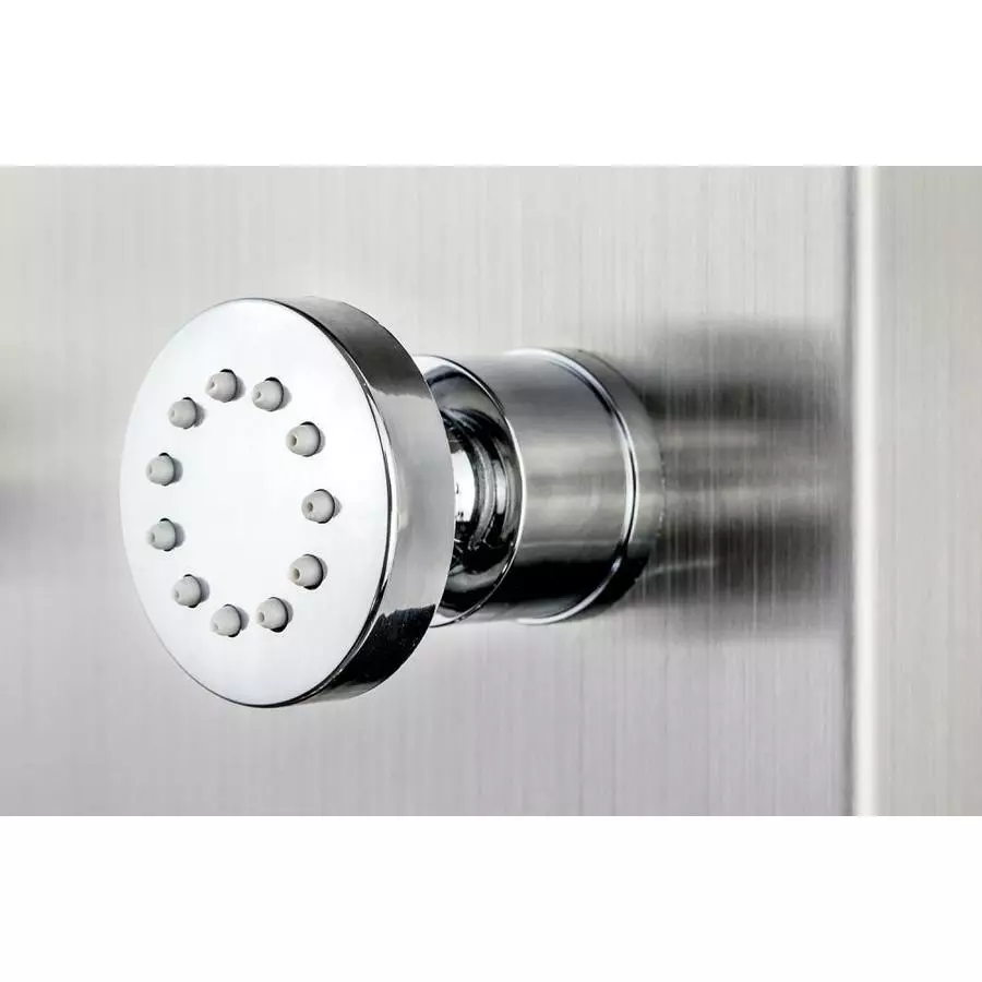 AKDY 65-in Stainless Steel 6-Spray Shower Panel System (Valve Included) 10 AKDY 65-in Stainless Steel 6-Spray Shower Panel System (Valve Included) - Image 8