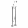 HGTV HOME By Sherwin-Williams AKDY 46-in Chrome 2-Handle Residential Freestanding Bathtub Faucet With Hand Shower 2 HGTV HOME By Sherwin-Williams AKDY 46-in Chrome 2-Handle Residential Freestanding Bathtub Faucet With Hand Shower -Bath and Faucet shop 810764024439 1800x1800