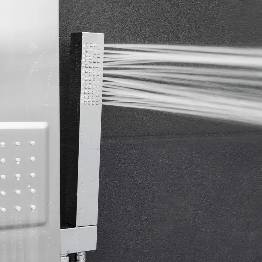 AKDY 39-in Stainless Steel 2-Spray Shower Panel System (Valve Included) 10 AKDY 39-in Stainless Steel 2-Spray Shower Panel System (Valve Included) - Image 8