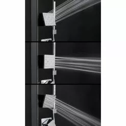 AKDY 35-in Black 2-Spray Shower Panel System 18 AKDY 35-in Black 2-Spray Shower Panel System -Bath and Faucet shop 810764025368 10485922 1800x1800