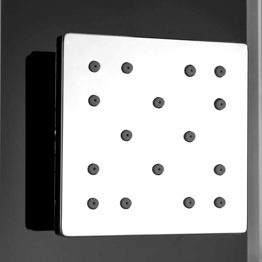 AKDY 35-in Black 2-Spray Shower Panel System 8 AKDY 35-in Black 2-Spray Shower Panel System - Image 6