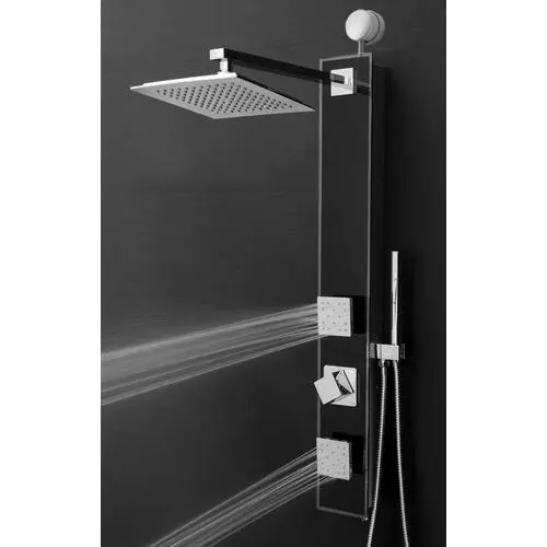 AKDY 35-in Black 2-Spray Shower Panel System 14 AKDY 35-in Black 2-Spray Shower Panel System - Image 12
