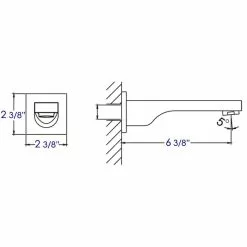 ALFI Brand Brushed Nickel Bathtub Spout -Bath and Faucet shop 811413020611 11157807 1800x1800