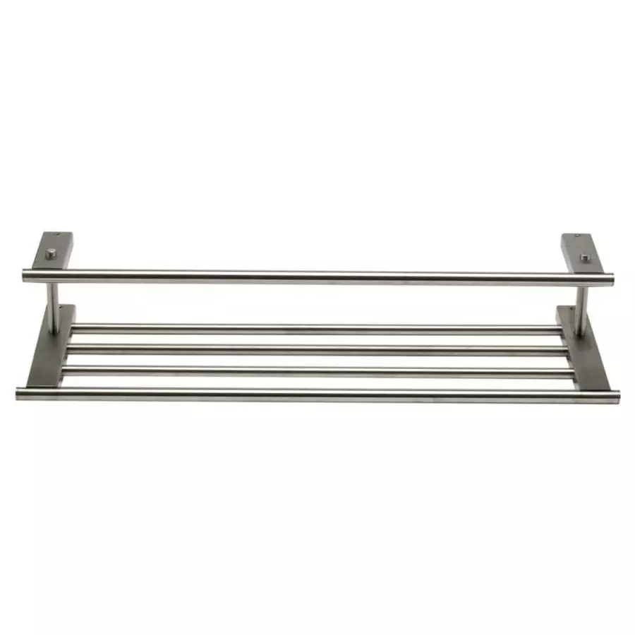 ALFI Brand Brushed Nickel Wall Mount Towel Rack 4 ALFI Brand Brushed Nickel Wall Mount Towel Rack - Image 2