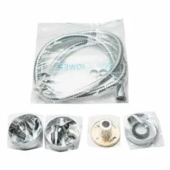 ALFI Brand Polished Chrome Shower Bar System