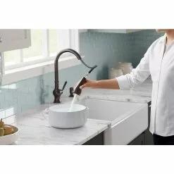 In Stock Hardwarestore Delivery Arsdale Single-Handle Standard Kitchen Faucet In Oil-Rubbed Bronze With On-Deck Sidespray 5 In Stock Hardwarestore Delivery Arsdale Single-Handle Standard Kitchen Faucet In Oil-Rubbed Bronze With On-Deck Sidespray -Bath and Faucet shop 81558ea092a759f6f09523a68a1b829b 1800x1800