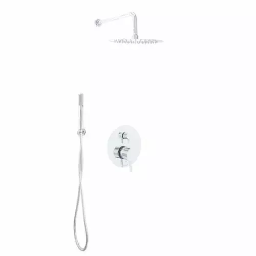 Dyconn Faucet Spectrum Brushed Nickel Built-in Shower System (Valve Included) 4 Dyconn Faucet Spectrum Brushed Nickel Built-in Shower System (Valve Included) - Image 2