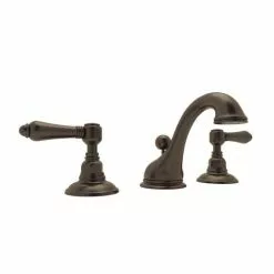 Rohl Country Bath Tuscan Brass 2-handle Widespread Bathroom Sink Faucet With Drain -Bath and Faucet shop 824438194434xl 1800x1800