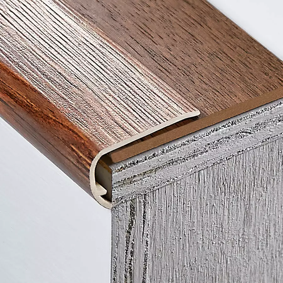 SMARTCORE Ultra 2.07-in X 94.49-in Blue Ridge Pine Unfinished Pine Stair Nosing 3 SMARTCORE Ultra 2.07-in X 94.49-in Blue Ridge Pine Unfinished Pine Stair Nosing