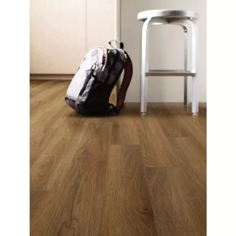 SMARTCORE 11-Piece 5-in X 48.03-in Barren Oak Luxury Vinyl Plank Flooring 11 SMARTCORE 11-Piece 5-in X 48.03-in Barren Oak Luxury Vinyl Plank Flooring - Image 9