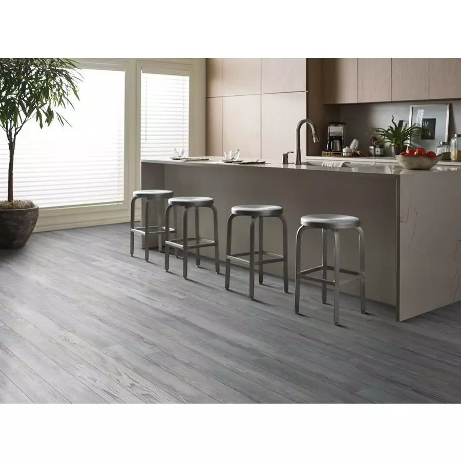 SMARTCORE 11-Piece 5-in X 48.03-in Barren Oak Luxury Vinyl Plank Flooring 9 SMARTCORE 11-Piece 5-in X 48.03-in Barren Oak Luxury Vinyl Plank Flooring - Image 7