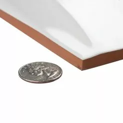 Merola Tile Silueta Blanco Brillo 12-3/8 In. X 24-7/8 In. Ceramic Wall Tile (15.42 Sq. Ft. / Case) -Bath and Faucet shop 844ccffa68b37f006efc58184c678ac6 1800x1800