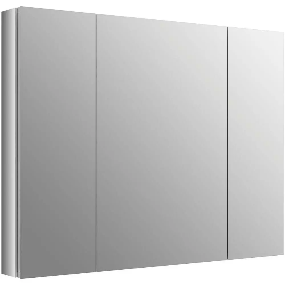 In Stock Hardwarestore Delivery Verdera 40 In. W X 30 In. H Recessed Medicine Cabinet In Anodized Aluminum 4 In Stock Hardwarestore Delivery Verdera 40 In. W X 30 In. H Recessed Medicine Cabinet In Anodized Aluminum - Image 2