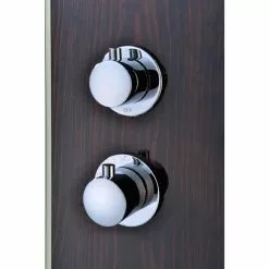 ANZZI Pure Series Mahogany 3-Spray Shower Panel System (Valve Included)