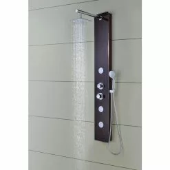 ANZZI Pure Series Mahogany 3-Spray Shower Panel System (Valve Included) 23 ANZZI Pure Series Mahogany 3-Spray Shower Panel System (Valve Included) -Bath and Faucet shop 848308073018 09081814 1800x1800