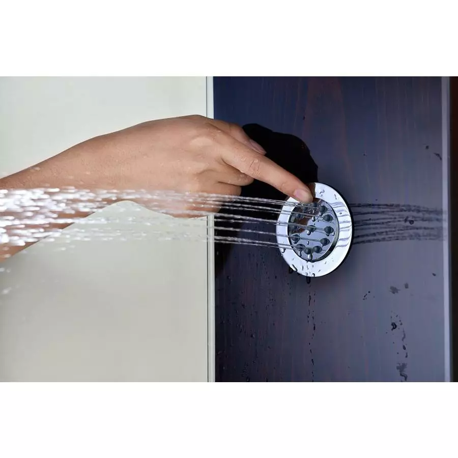 ANZZI Pure Series Mahogany 3-Spray Shower Panel System (Valve Included) 4 ANZZI Pure Series Mahogany 3-Spray Shower Panel System (Valve Included) - Image 2