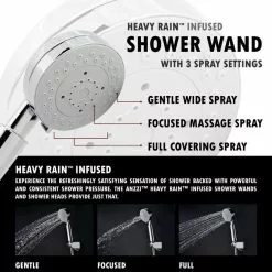 ANZZI Pure Series Mahogany 3-Spray Shower Panel System (Valve Included) 26 ANZZI Pure Series Mahogany 3-Spray Shower Panel System (Valve Included) -Bath and Faucet shop 848308073018 10562616 1800x1800