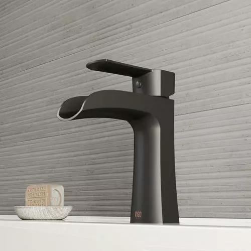 VIGO Paloma Matte Black 1-handle Single Hole WaterSense Bathroom Sink Faucet 9 VIGO Paloma Matte Black 1-handle Single Hole WaterSense Bathroom Sink Faucet - Image 7