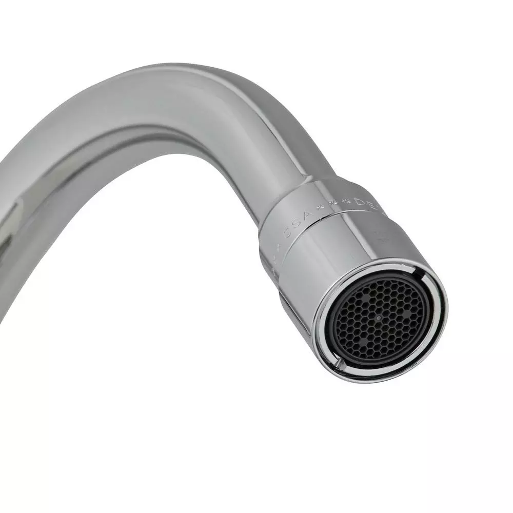 In Stock Hardwarestore Delivery Commercial 2-Handle Kitchen Faucet In Chrome With Lever Blade Handles 6 In Stock Hardwarestore Delivery Commercial 2-Handle Kitchen Faucet In Chrome With Lever Blade Handles - Image 4