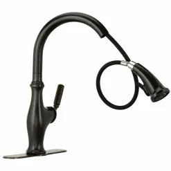 In Stock Hardwarestore Delivery Worth Single-Handle Pull-Down Sprayer Kitchen Faucet In Oil Rubbed Bronze -Bath and Faucet shop 850c91747f47d753c97a614c5e87a93e 1800x1800