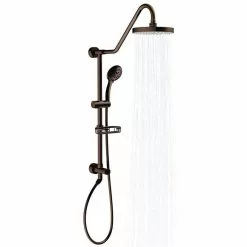PULSE Retro Fit Oil-Rubbed Bronze Shower Bar System -Bath and Faucet shop 852026008252 10128151 1800x1800