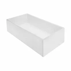 Square D Superior Sinks 33-in X 18-in White Single Bowl Tall (8-in Or Larger) Undermount Apron Front/Farmhouse Residential Kitchen Sink