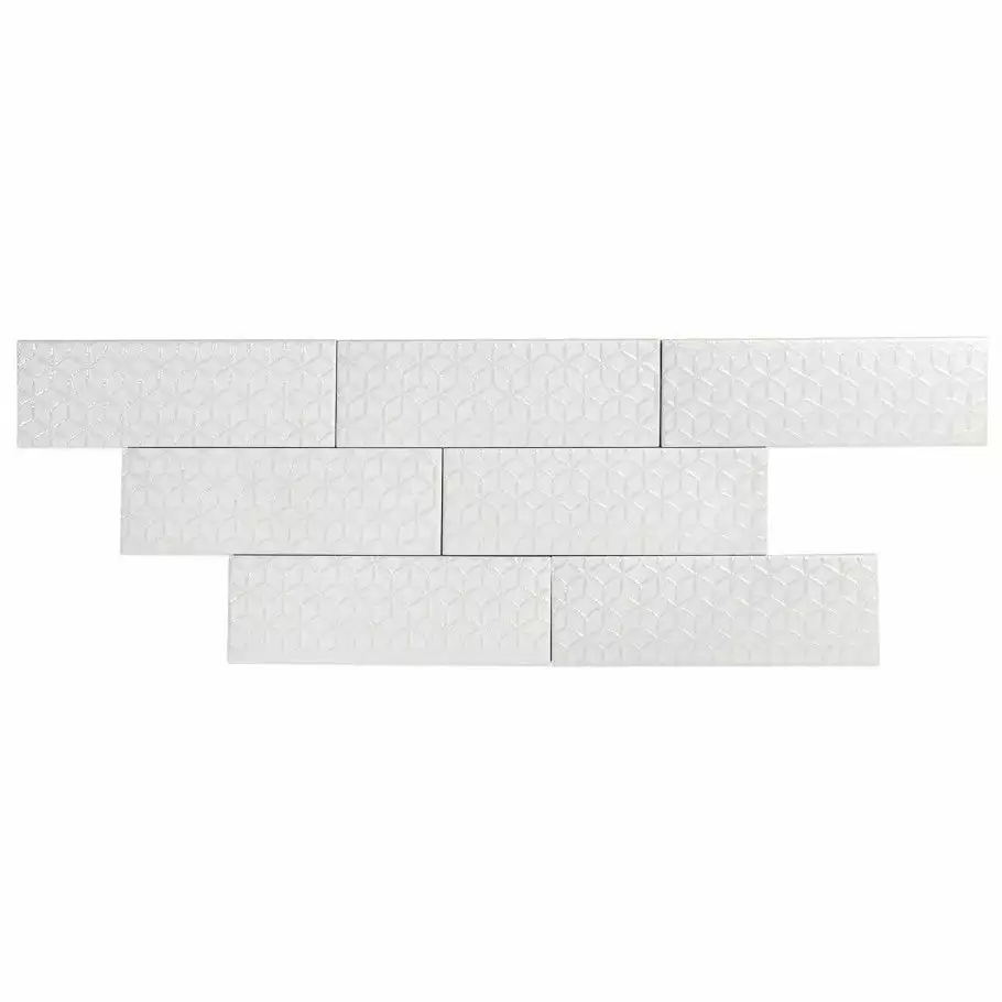 Bond Tile Wembley Snowflake 3 In. X 9 In. Matte Ceramic Subway Wall Tile (30 Pieces 5.16 Sq. Ft. / Box) 8 Bond Tile Wembley Snowflake 3 In. X 9 In. Matte Ceramic Subway Wall Tile (30 Pieces 5.16 Sq. Ft. / Box) - Image 6
